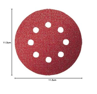 Bosch Accessories 2609256A27 Excenterschuurpapier Met klittenband, Geperforeerd Korrelgrootte (num) 240 (Ø) 125 mm 5 stuk(s)