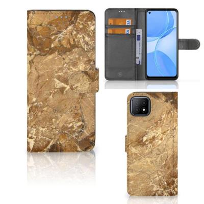 OPPO A73 5G | Bookcase | Marmer Creme