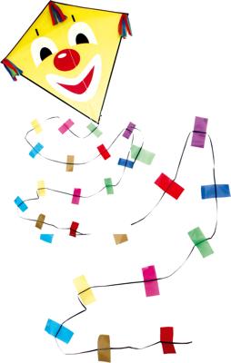 Rhombus clown diamond vlieger