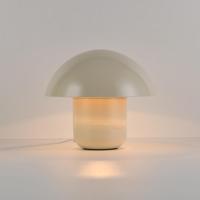 Tafellamp Javera bianco - E14-fitting - Wit - Mushroomlamp - Paddenstoel - IP20 voor binnen - Metaal - thumbnail