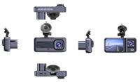 Denver CCT-2500 Dashcam Kijkhoek horizontaal (max.): 120 ° 5 V Dualcamera, G-sensor, Automatische start, Microfoon - thumbnail