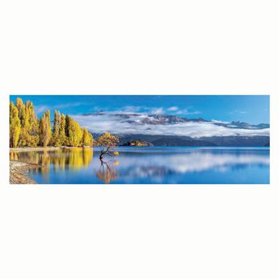 Clementoni panoramapuzzel wanaka&apos;s gouden weerspiegelingen, 1000st.