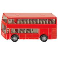SIKU dubbeldekker bus - rood - speelgoed - modelauto - thumbnail