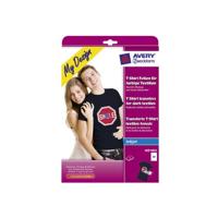 Avery-Zweckform My Design T-Shirt MD1003 Inkjet-textielfolie DIN A4 Voor gekleurd textiel, Geoptimaliseerd voor inkjet 4 vellen - thumbnail