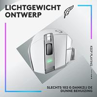 Logitech-G G502 X Lightspeed Wit Draadloze Gaming Muis - thumbnail