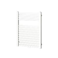 Plieger Designradiator Roma M 80,5 x 60 cm 458 Watt Middenaansluiting Zilver Metallic - thumbnail