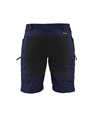 Blåkläder Dames Service Short met stretch 71491845 | Marineblauw/Zwart | Maat 40 - 7330509538678
