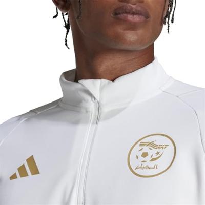 Algerije Trainingspak Senior 2022-2023 Wit/Grijs - Maat L - Kleur: WitGrijs | Soccerfanshop