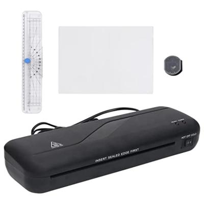 VidaXL Lamineermachine 4-in-1 a4 zwart - thumbnail