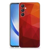 TPU Hoesje voor Samsung Galaxy A05S Polygon Red - thumbnail