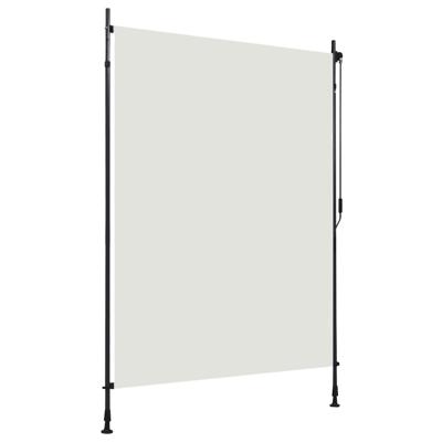 VidaXL Rolgordijn voor buiten 150x270 cm crème