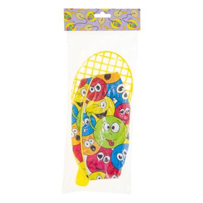 LG-Imports Racket met tapbal lachgezicht