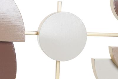 Wanddecoratie DKD Home Decor Wit Wit/Roze Gouden Licht Roze Modern Scandi 30 x 40 cm 110 x 6,4 x 49 cm Wanddecoratie DKD Home Decor Wit Wit/Roze Gouden Licht Roze Modern Scandi 30 x 40 cm 110 x 6,4 x 49 cm