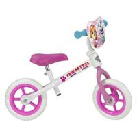 Kinderfiets Paw Patrol 10" The Paw Patrol Wit Roze - thumbnail