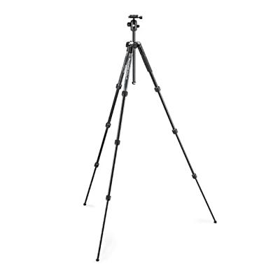 Manfrotto Element MII Alu Traveller aluminium kit, zwart mobiele Bluetooth, aluminium reisstatief 160 cm
