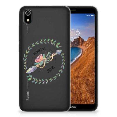 Xiaomi Redmi 7A Telefoonhoesje met Naam Boho Dreams Xiaomi Redmi 7A Telefoonhoesje met Naam Boho Dreams