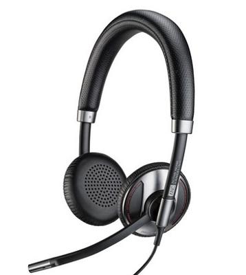 Blackwire C725 - USB Headset - stereo - op oor - met bekabeling - actieve geluidsdemping - USB Blackwire C725 - USB Headset - stereo - op oor - met bekabeling - actieve geluidsdemping - USB
