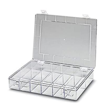 Phoenix Contact SORTI 4/12 Assortimentsdoos (l x b x h) 335 x 225 x 55 mm Aantal vakken: 12 Vaste onderverdeling Inhoud 1 stuk(s)