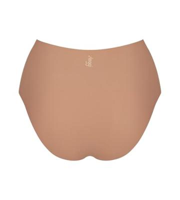 Zero Feel taille slip dames 2.0 - High waist - Hoge naadloze dames onderbroek - Katoenen kruisje - Schijnt niet door - Zwart - Huidskleur - Donkerblauw