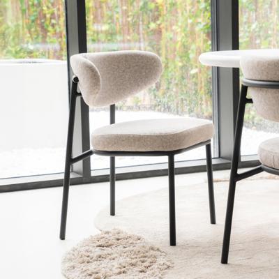 By-Boo Eetkamerstoel 'Jari' kleur Beige