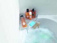 Metaltex hoekrekje 29x4 cm zilver - thumbnail