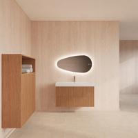 Badmeubelset Gliss Design Hybris Pure Met Wastafel 100 cm - thumbnail