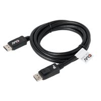 club3D DisplayPort Aansluitkabel DisplayPort-stekker, DisplayPort-stekker 2.00 m Zwart CAC-2068 Vlambestendig, 8K UHD DisplayPort-kabel - thumbnail