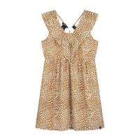 NIK&NIK jurk Tavi met paisleyprint lichtbruin - thumbnail