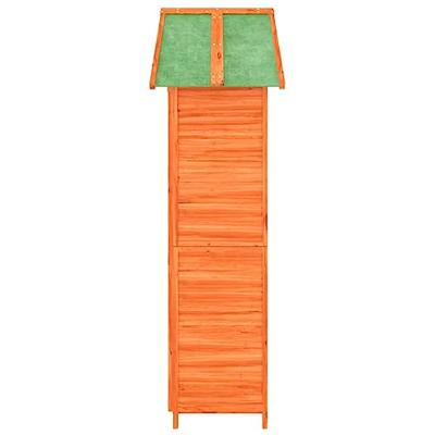 VidaXL Tuinschuur 89x52,5x175 cm massief grenenhout bruin