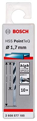 Bosch Accessories 2608577185 2608577185 Metaal-spiraalboor 1.7 mm 10 stuk(s)