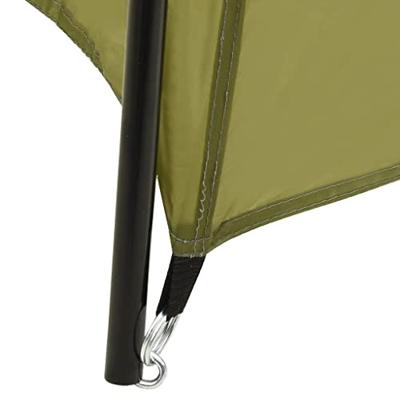 VidaXL Zwembadtent 590x520x250 cm stof groen