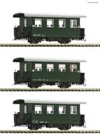 Roco 6240001 H0e set van 3 smalspoorpersonenrijtuigen van de ÖBB - thumbnail