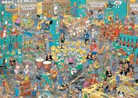 Jumbo Jan van haasteren legpuzzel - muziekwinkel en vakantiekriebels, 2x1000st. - thumbnail