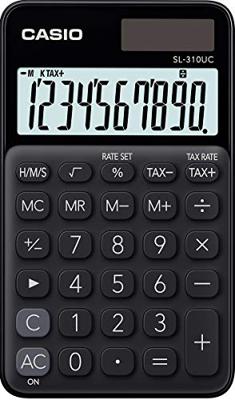 Casio zakrekenmachine SL-310UC, zwart
