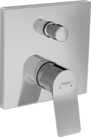 Hansgrohe Badmengkraan Inbouw Vivenis Eengreeps Met Geintegreerde Zekerheidscombinatie EN1717 Chroom - thumbnail