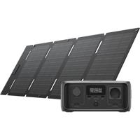 EcoFlow RIVER 3 UPS 245Wh + 45W Solar Panel USB-C - thumbnail