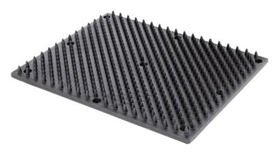 Borstelmat voor Paard, Kalf, Geit Zwart (L40xB30cm) Borstelmat voor Paard, Kalf, Geit Zwart (L40xB30cm)