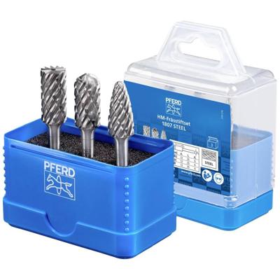 PFERD TOOLS 21901807 Freesstiftset Hardmetaal 12 mm Schachtdiameter 6 mm PFERD TOOLS 21901807 Freesstiftset Hardmetaal 12 mm Schachtdiameter 6 mm