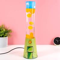 Lavalamp gamer met gele lava - thumbnail