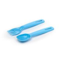 Volkswagen Busje VW T1 Retro Clip Bento Box met bestek - thumbnail