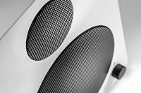 Wavemaster CUBE MINI white - luidsprekersysteem (36 watt) met Bluetooth-streaming, digitale aansluiting en IR-afstandsbediening, actieve boxen, gebruik voor TV/tablet/smartphone, wit (66371) - thumbnail