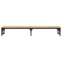VidaXL Monitor stand artisan eiken 105 x 23 x 15,5 cm bewerkt hout - thumbnail