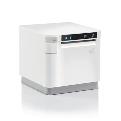 Star mC-Print3 MCP31 LB WT E+U - Kwitantieprinter - rechtstreeks thermisch - Rol (8 cm) - 203 dpi - tot 250 mmsec - USB, LAN, Bluetooth, USB host, Lightning Star mC-Print3 MCP31 LB WT E+U - Kwitantieprinter - rechtstreeks thermisch - Rol (8 cm) - 203 dpi - tot 250 mmsec - USB, LAN, Bluetooth, USB host, Lightning