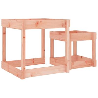 VidaXL Zandtafels 2 st massief douglashout