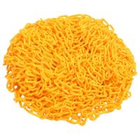 Veiligheidsketting 8 mm 100 m kunststof geel - thumbnail