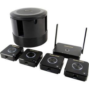 EZCast Pro Quattropod Deluxe Pack 4x Zender 1x Ontvanger - (4x T01, 1 x R01) draadloos presentatiesy EZCast Pro Quattropod Deluxe Pack 4x Zender 1x Ontvanger - (4x T01, 1 x R01) draadloos presentatiesy