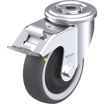 Blickle LER-PATH 100KF-FI-ELS Zwenkwiel met rem Wieldiameter: 100 mm Draagvermogen (max.): 130 kg 1 stuk(s)