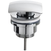 Wiesbaden Vierkante Chroom Clickwaste 5/4" Afvoerplug - thumbnail