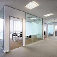 Raamfolies strepenpatroon mat PVC - thumbnail