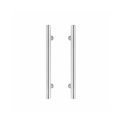 Intersteel Deurgrepen set T-vorm ø 25 mm - 800 mm rvs geborsteld